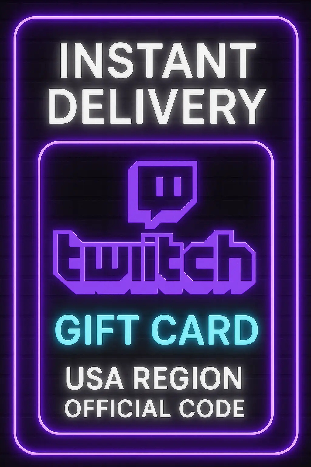 Twitch Gift Card (United States) Twitch Gift Card (United States)