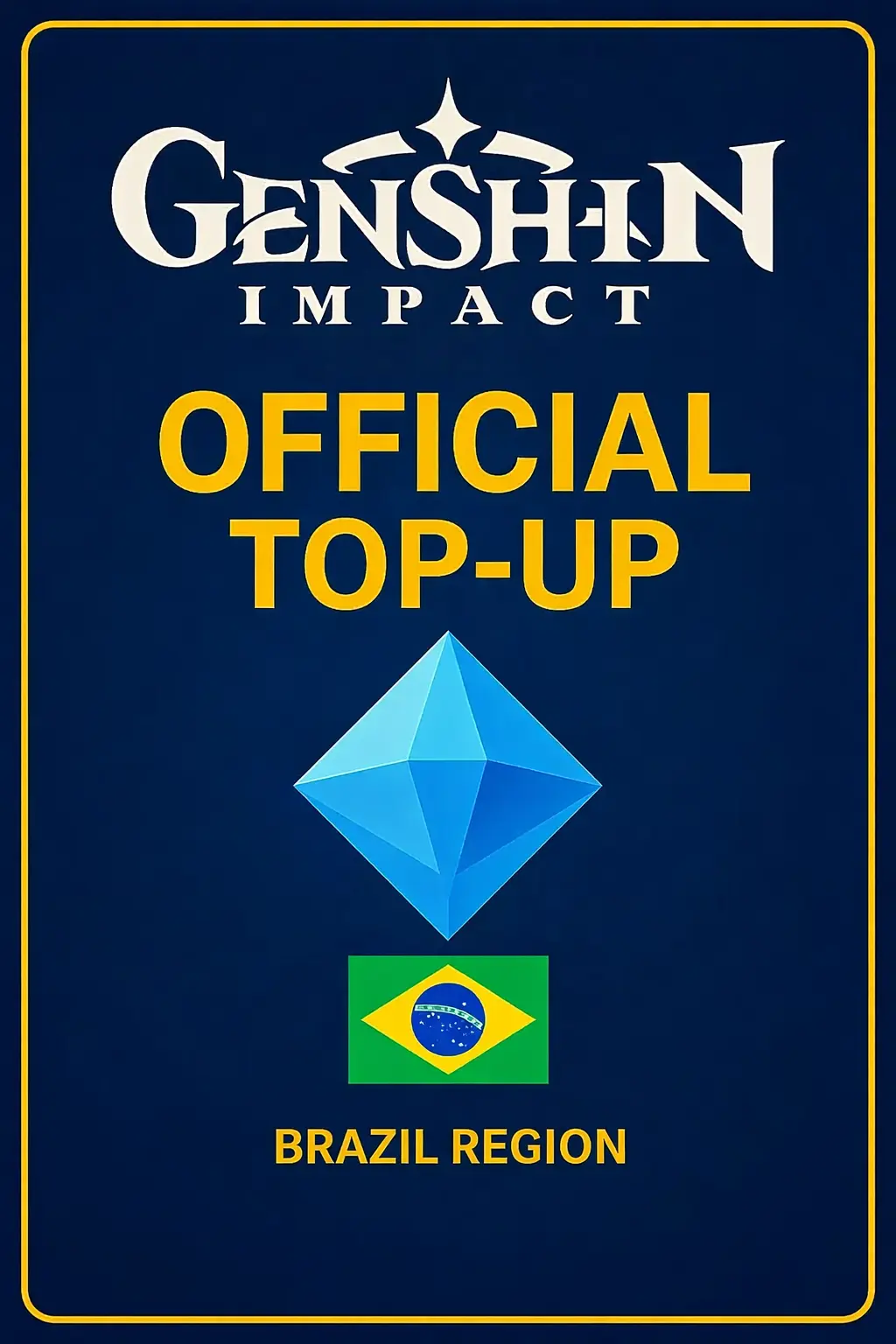 Genshin Impact Genesis Crystals Top-Up (Brazil) Genshin Impact Genesis Crystals Top-Up (Brazil)