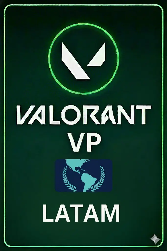 Valorant Points (VP) Gift Card LATAM Store Valorant Points (VP) Gift Card LATAM Store