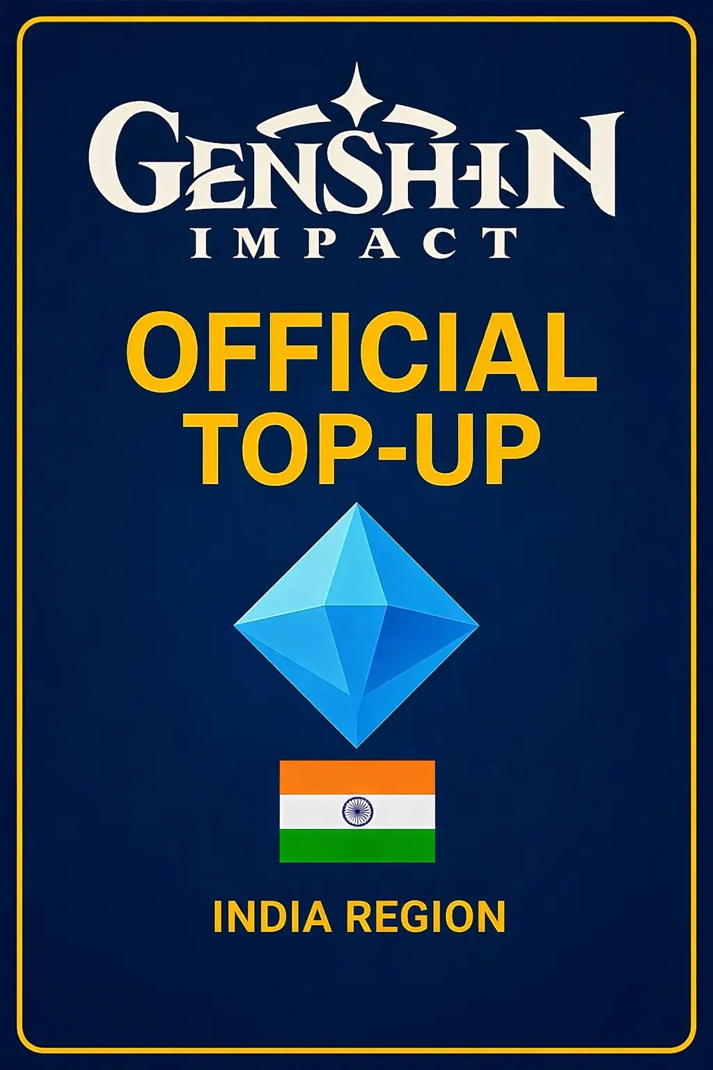 Genshin Impact Genesis Crystals Top-Up (India) Genshin Impact Genesis Crystals Top-Up (India)