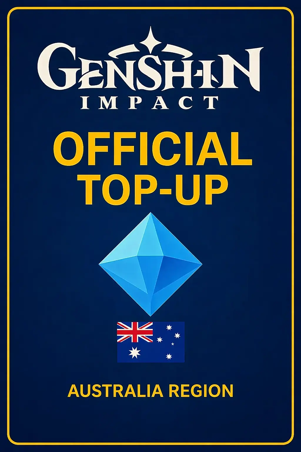 Genshin Impact Genesis Crystals Top-Up (Australia) Genshin Impact Genesis Crystals Top-Up (Australia)