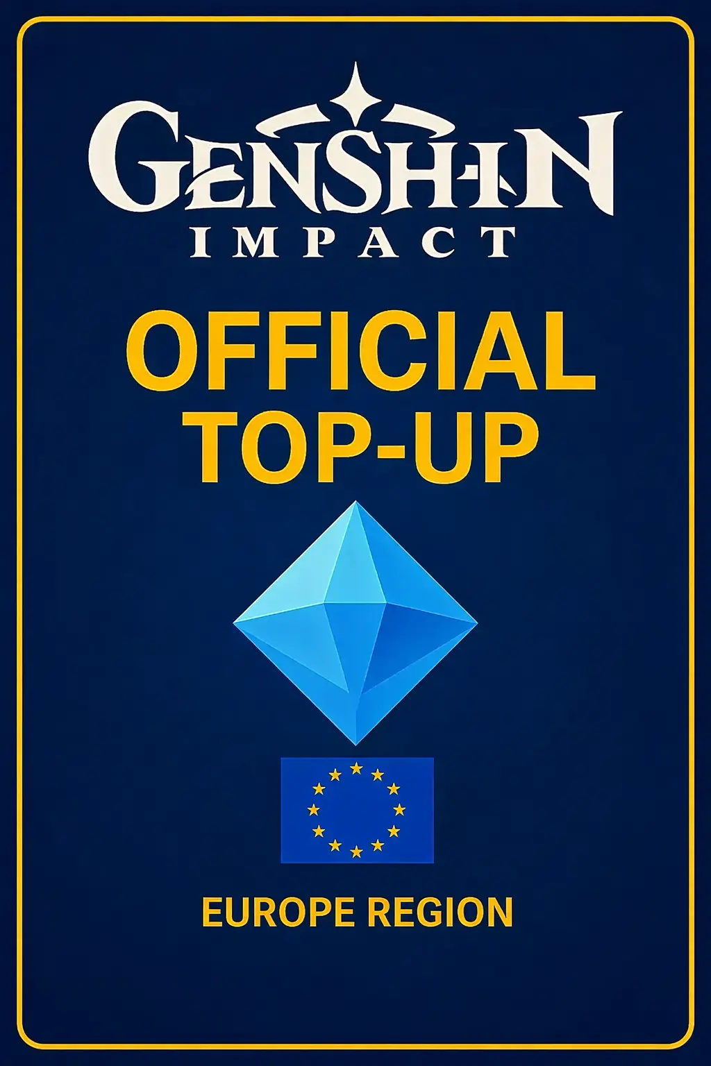 Genshin Impact Genesis Crystals Top-Up (Europe) Genshin Impact Genesis Crystals Top-Up (Europe)