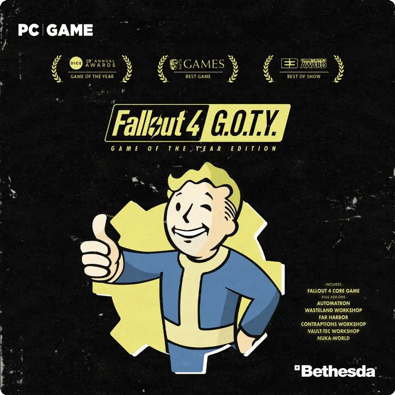 Fallout 4 - Game Of The Year Steam Key Fallout 4 - Game Of The Year Steam Key