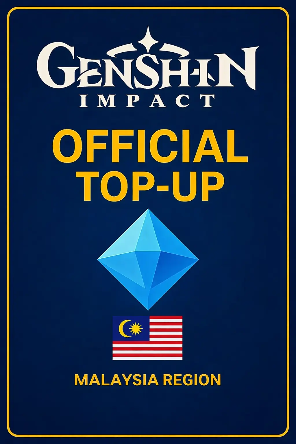 Genshin Impact Genesis Crystals Top-Up (Malaysia) Genshin Impact Genesis Crystals Top-Up (Malaysia)