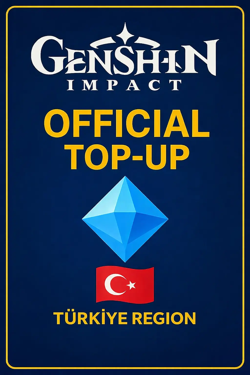 Genshin Impact Genesis Crystals Top-Up (Türkiye) Genshin Impact Genesis Crystals Top-Up (Türkiye)