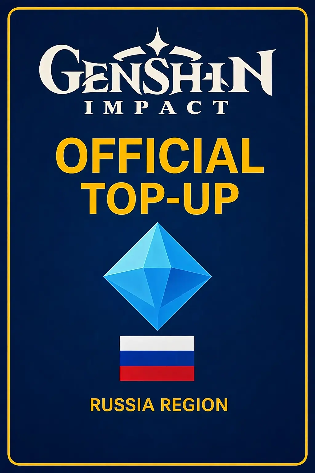 Genshin Impact Genesis Crystals Top-Up (Russia) Genshin Impact Genesis Crystals Top-Up (Russia)