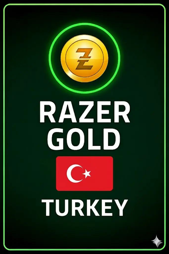 Razer Gold Türkiye Pin Razer Gold Türkiye Pin