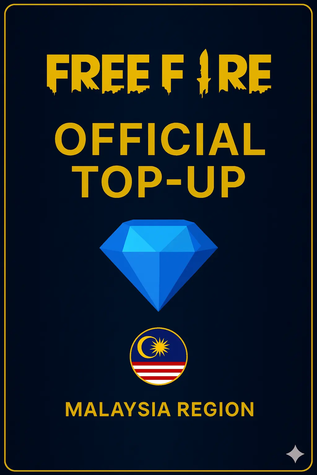 Free Fire Diamonds Top-Up (Malaysia) Free Fire Diamonds Top-Up (Malaysia)