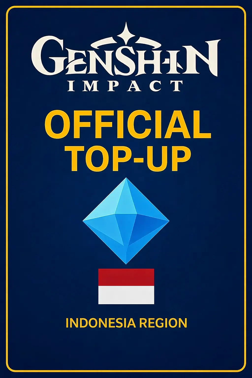 Genshin Impact Genesis Crystals Top-Up (Indonesia) Genshin Impact Genesis Crystals Top-Up (Indonesia)
