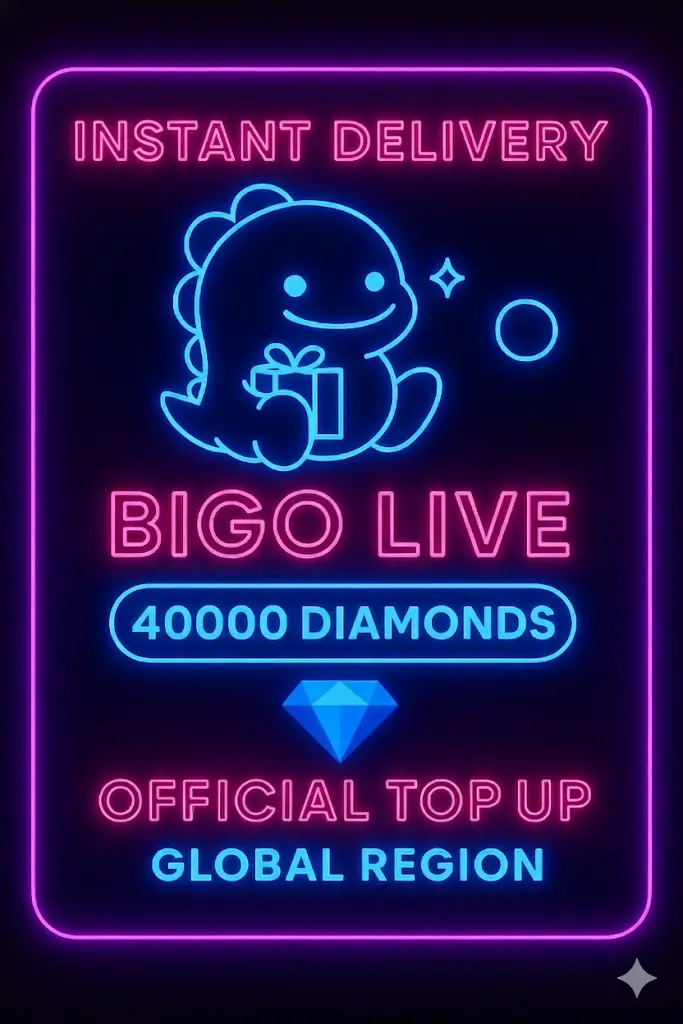 Bigo Live - 40000 Elmas (Yükleme) Bigo Live - 40000 Elmas (Yükleme)