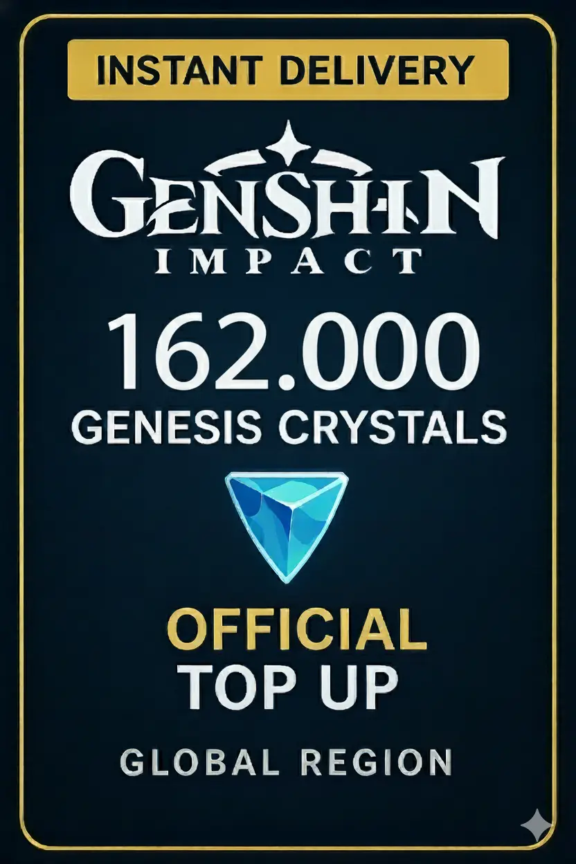 Genshin Impact 162.000 Genesis Kristali Yenileme Genshin Impact 162.000 Genesis Kristali Yenileme