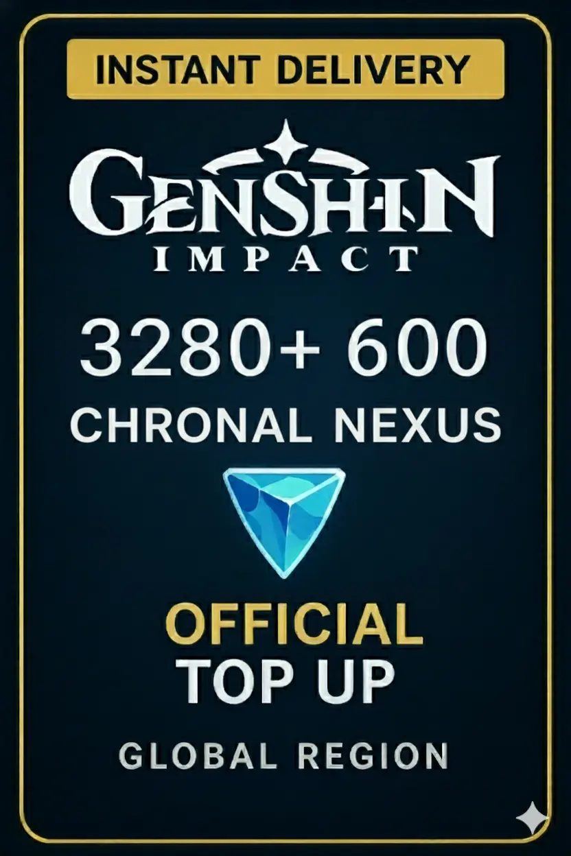 Genshin Impact - 3280 + 600 Kronal Nexus Yüklemesi Genshin Impact - 3280 + 600 Kronal Nexus Yüklemesi