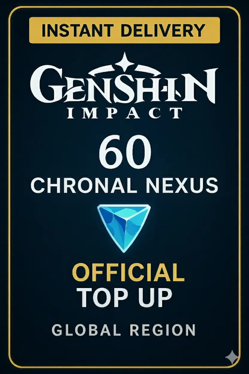 Genshin Impact - 60 Zamansal Nexus Yüklemesi Genshin Impact - 60 Zamansal Nexus Yüklemesi