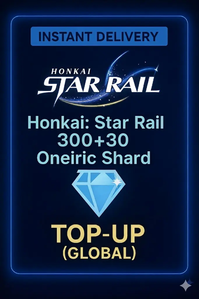 Honkai: Star Rail 300+30 Oneiric Parça (Küresel) Honkai: Star Rail 300+30 Oneiric Parça (Küresel)