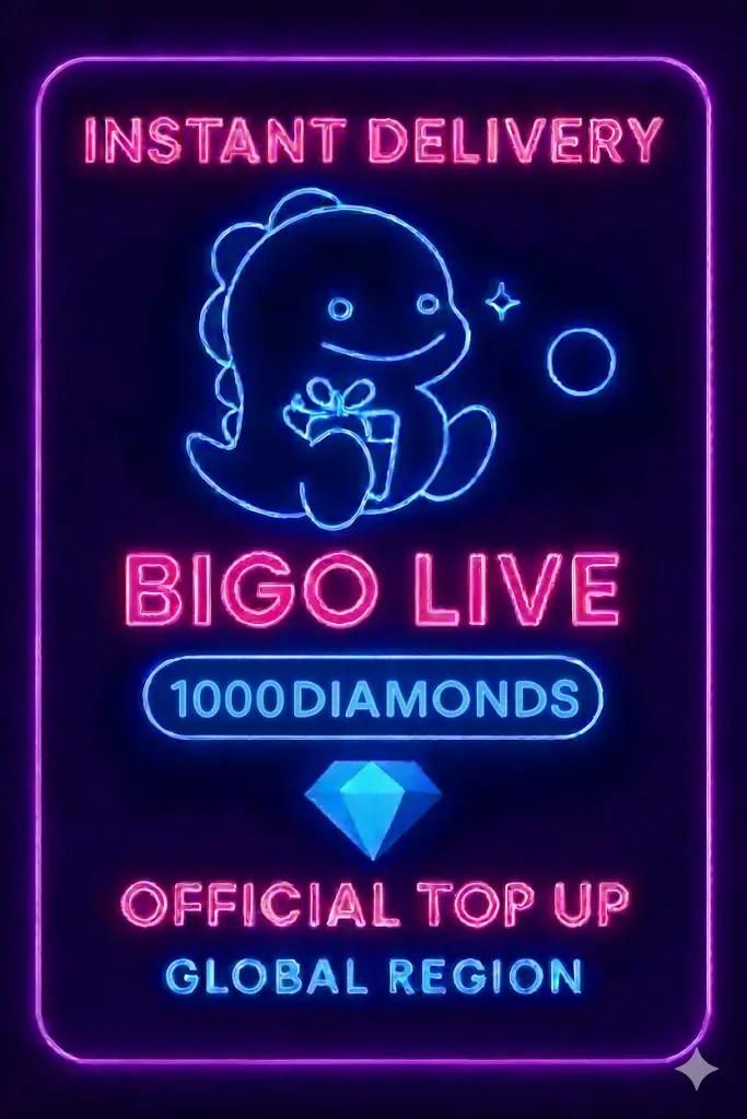 Bigo Live - 1000 Elmas (Yükleme) Bigo Live - 1000 Elmas (Yükleme)