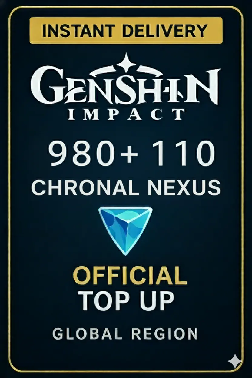 Genshin Impact - 980 + 110 Kronal Nexus Yüklemesi Genshin Impact - 980 + 110 Kronal Nexus Yüklemesi