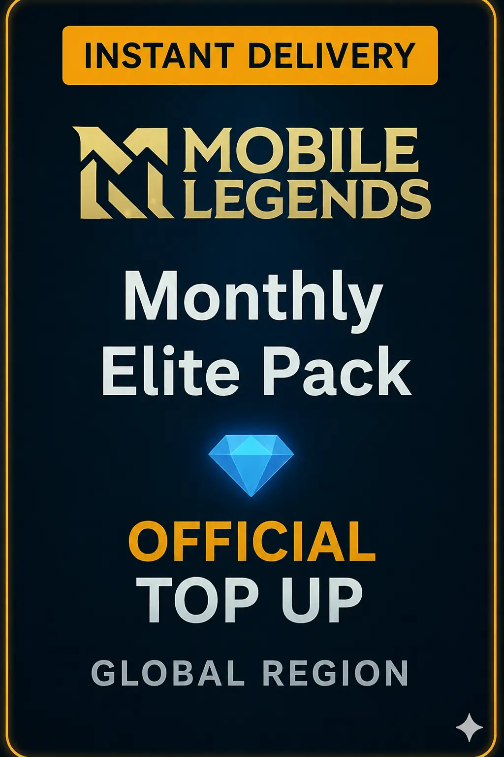 Mobile Legends - Monthly Elite Pack Top-Up Mobile Legends - Monthly Elite Pack Top-Up