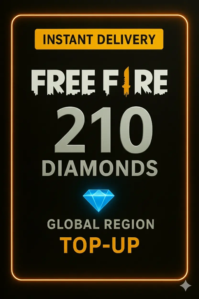 Free Fire 210 Elmas Yükle Free Fire 210 Elmas Yükle