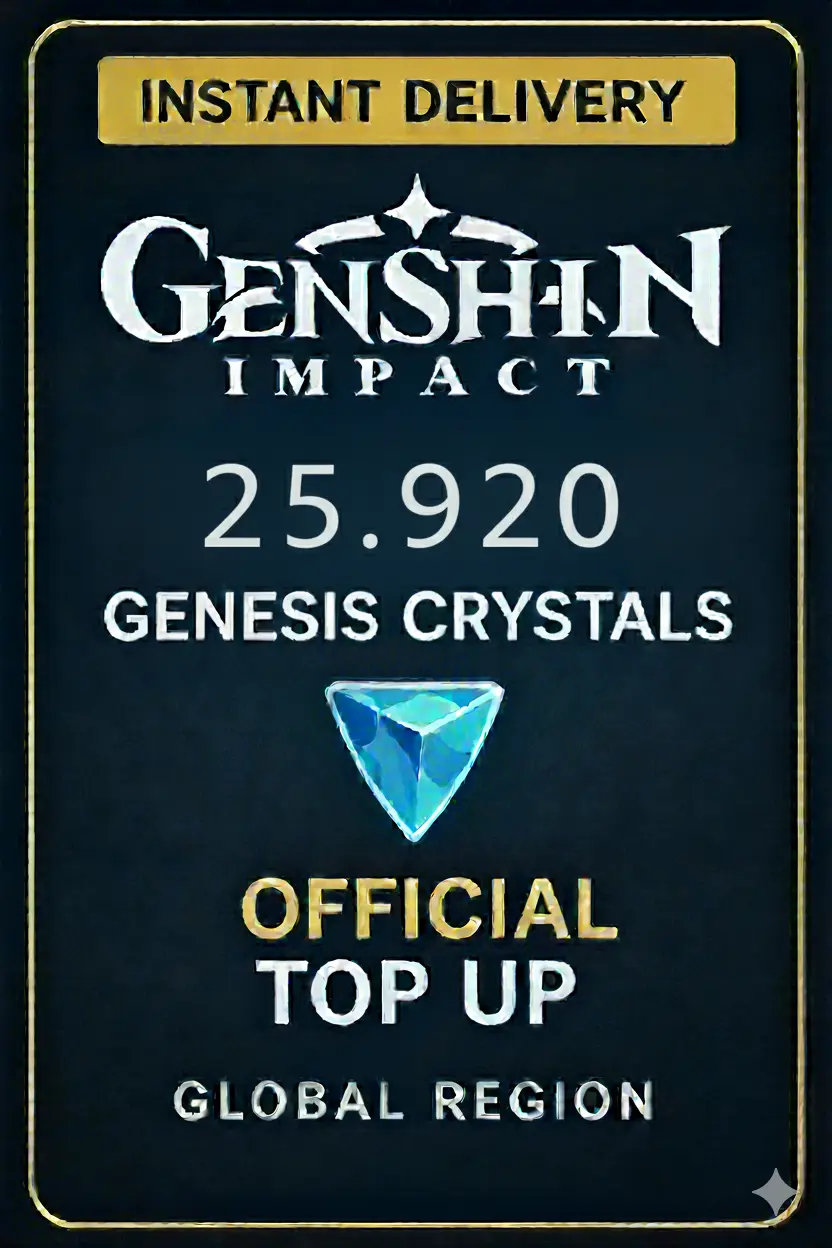 Genshin Impact 25.920 Genesis Kristalleri Yükle Genshin Impact 25.920 Genesis Kristalleri Yükle