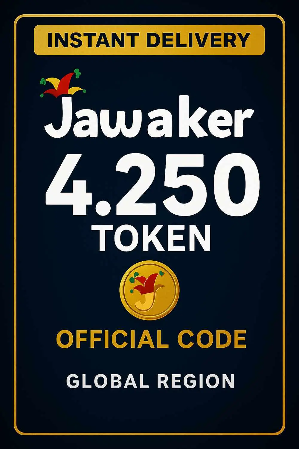 Jawaker 4250 Token ( %5 Off ) Jawaker 4250 Token ( %5 Off )