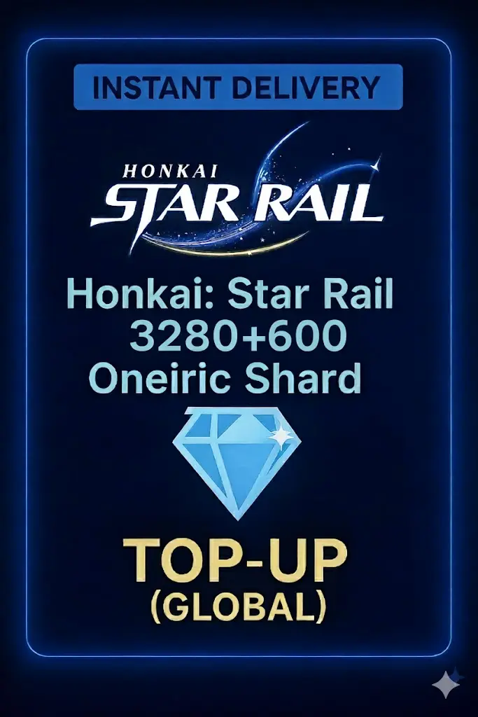 Honkai: Star Rail 3280+600 Oneiric Parça Üst Yükseltmesi (Küresel) Honkai: Star Rail 3280+600 Oneiric Parça Üst Yükseltmesi (Küresel)
