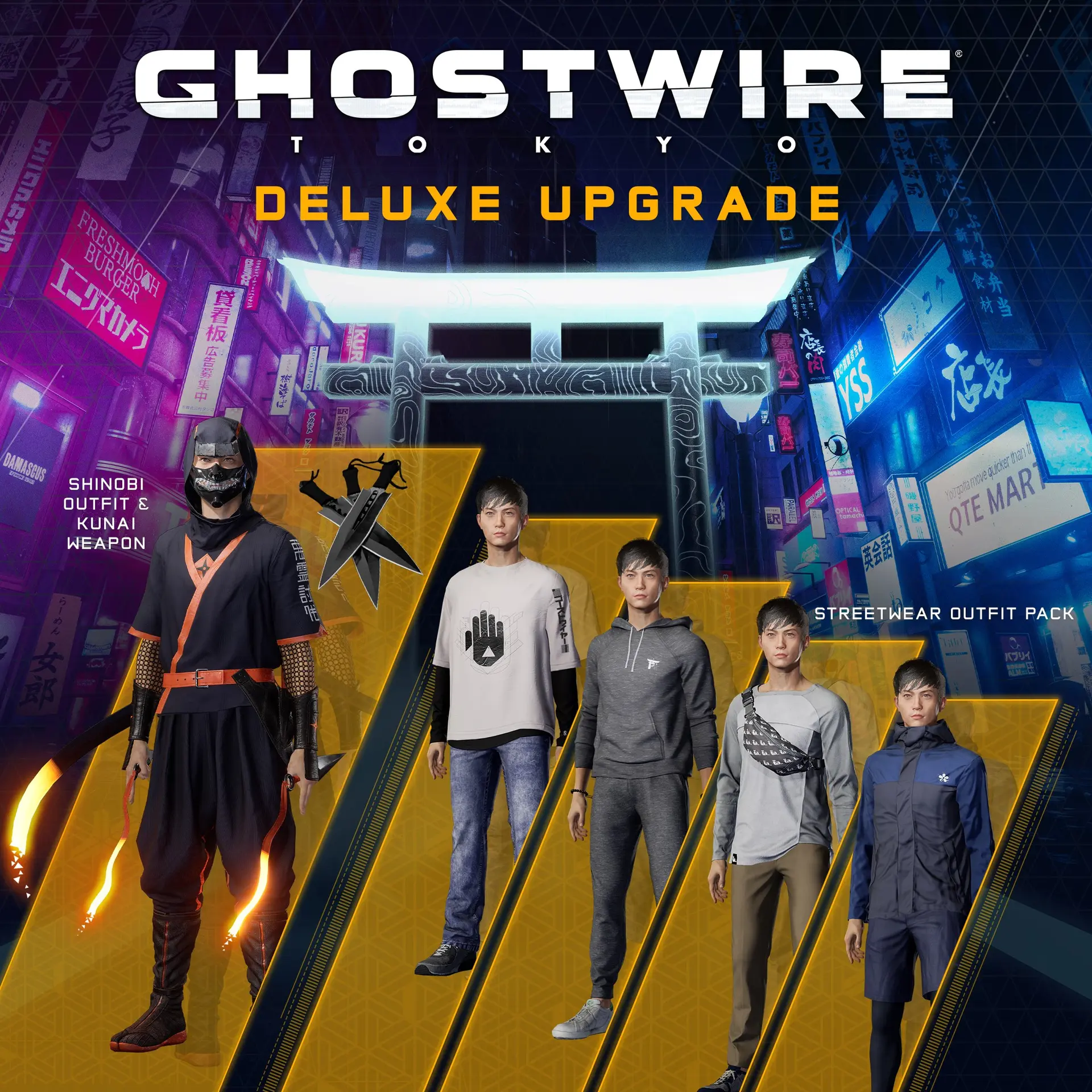 Ghostwire: Tokyo - Deluxe Upgrade (Addon) (XBOX One - Cheapest Store