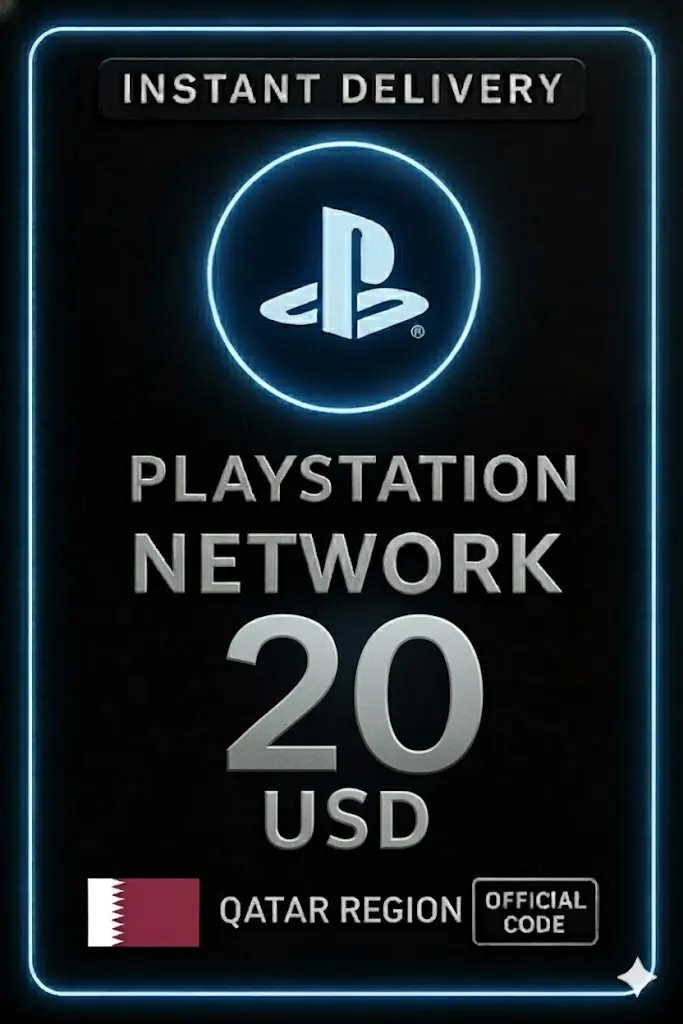 PSN Card 20 USD Qatar PSN Card 20 USD Qatar