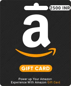 Amazon Gift Card 2500 INR Amazon Gift Card 2500 INR