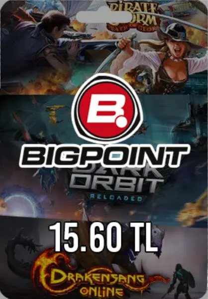 Bigpoint 15.60 TL lik Kupon Bigpoint 15.60 TL lik Kupon