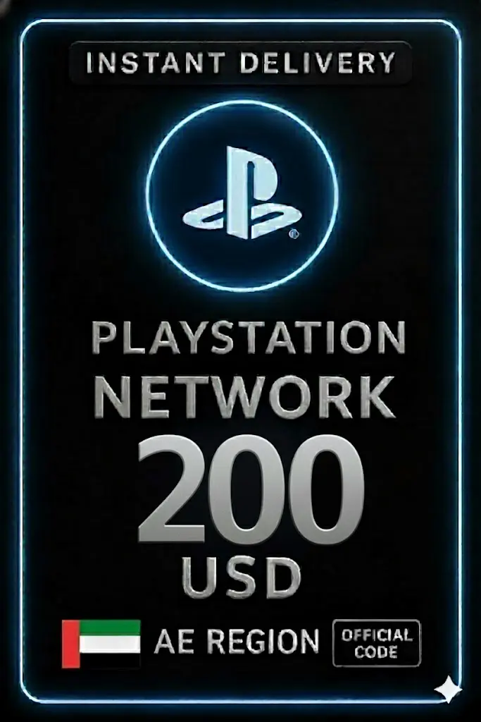 PSN Card 200 USD AE PSN Card 200 USD AE