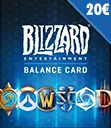 World Of Warcraft 20 € BattleNet Cadeaukaart (EU) World Of Warcraft 20 € BattleNet Cadeaukaart (EU)
