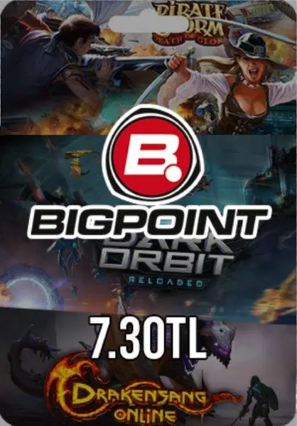 Bigpoint 7.30 TL lik Kupon Bigpoint 7.30 TL lik Kupon