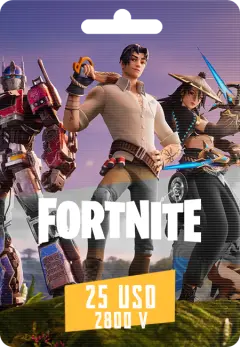 Fortnite 2800 V-Bucks Card - 25 USD Buy | Instant Delivery - MTCGAME