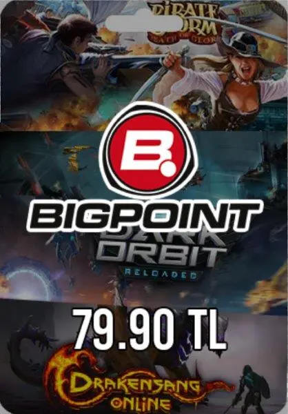 Bigpoint 79.90 TL lik Kupon Bigpoint 79.90 TL lik Kupon