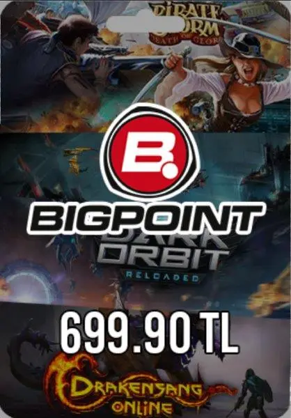 Bigpoint 699.90 TL lik Kupon Bigpoint 699.90 TL lik Kupon