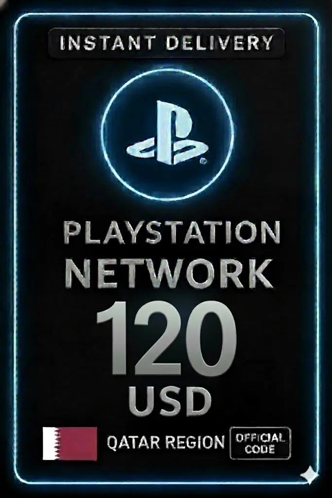 PSN Card 120 USD Qatar PSN Card 120 USD Qatar