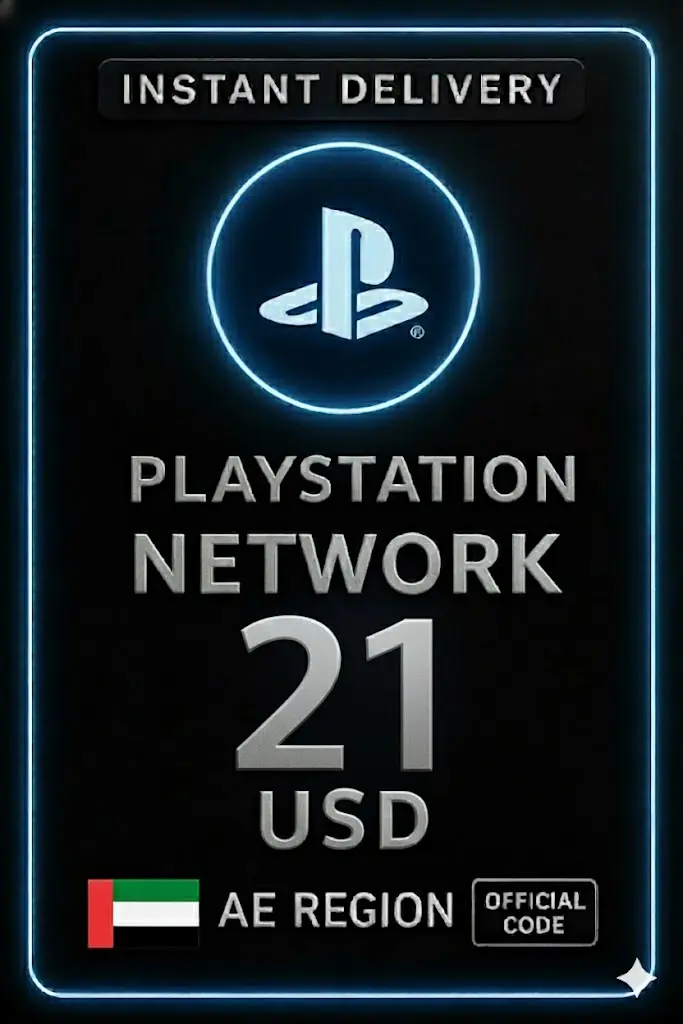 PSN Card 21 USD AE PSN Card 21 USD AE