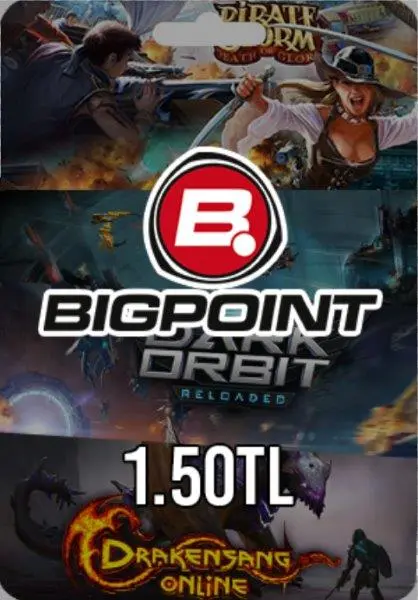 Bigpoint 1.50 TL lik Kupon Bigpoint 1.50 TL lik Kupon