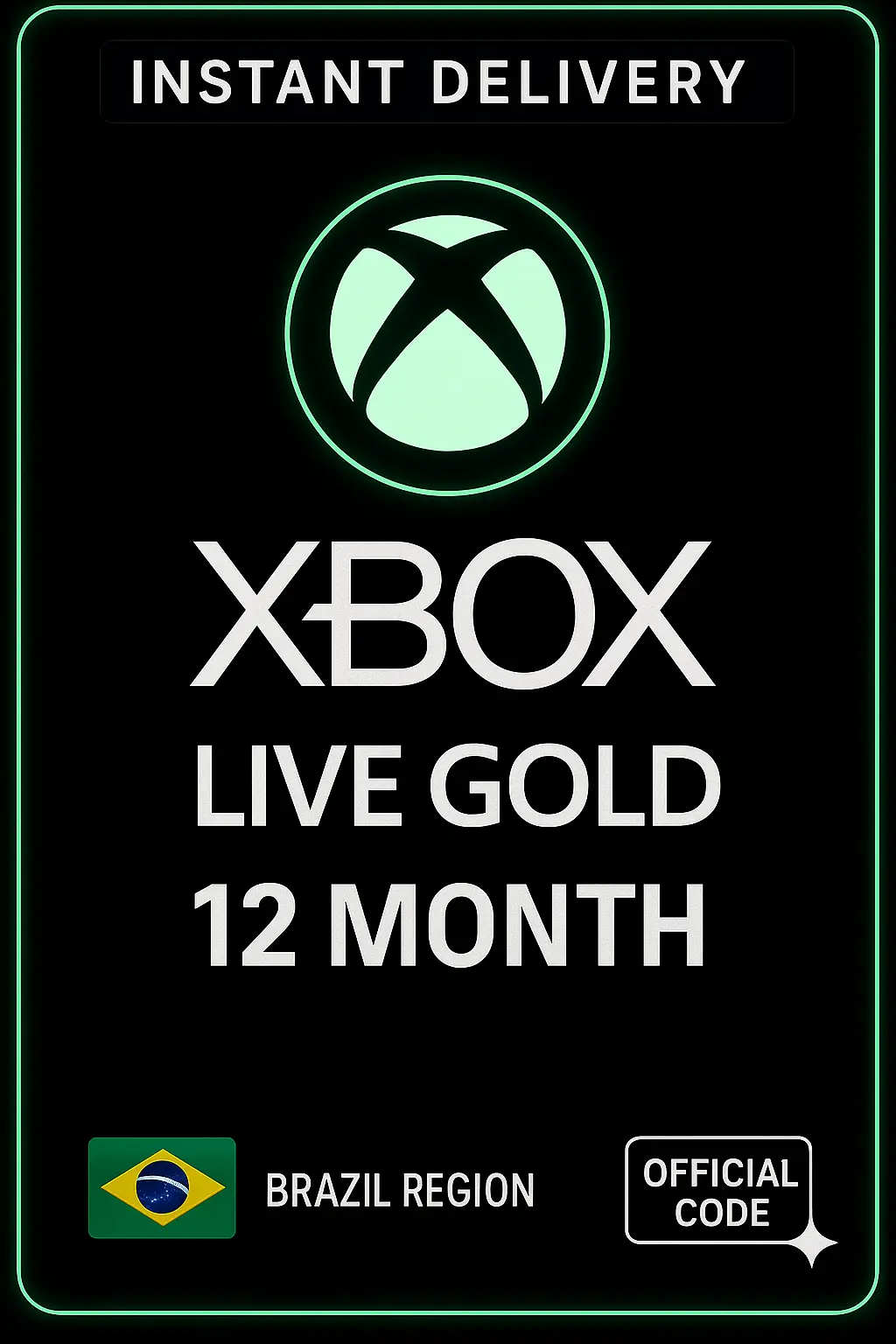 XBox Live Gold 12 Months Membership (Turkey - Brasil VPN) XBox Live Gold 12 Months Membership (Turkey - Brasil VPN)