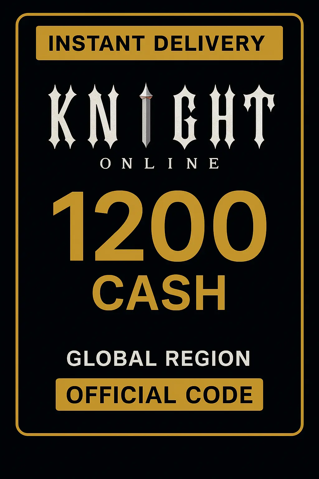 Knight Online 1200 Cash Knight Online 1200 Cash