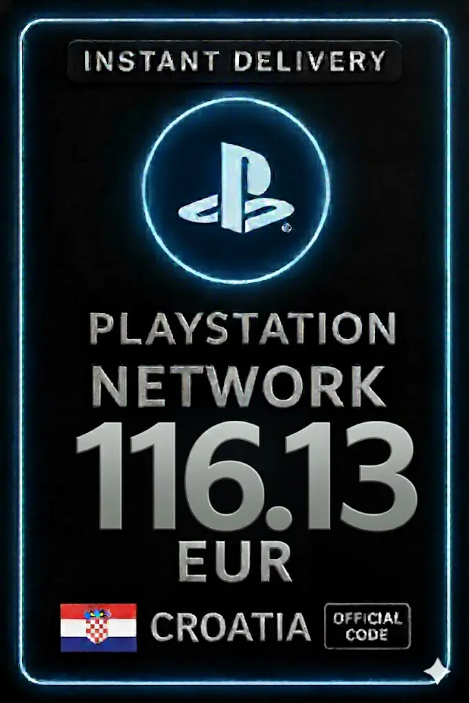 Karta PSN Chorwacja - HR 116,13€ Karta PSN Chorwacja - HR 116,13€