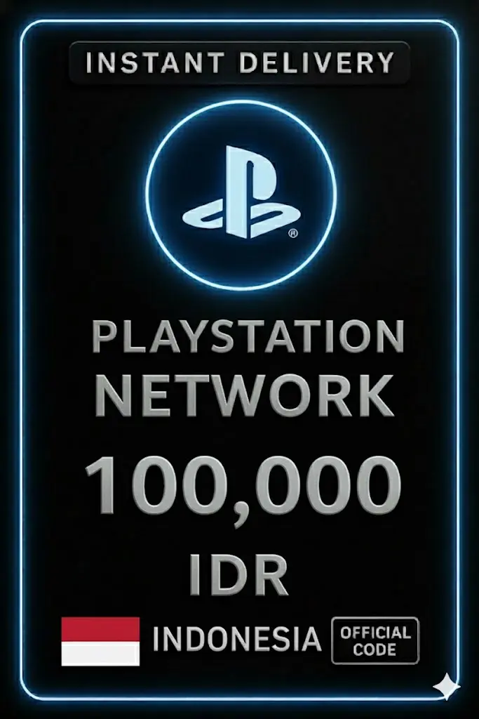 PlayStation PSN karte 100 000 Rp (ID) PlayStation PSN karte 100 000 Rp (ID)