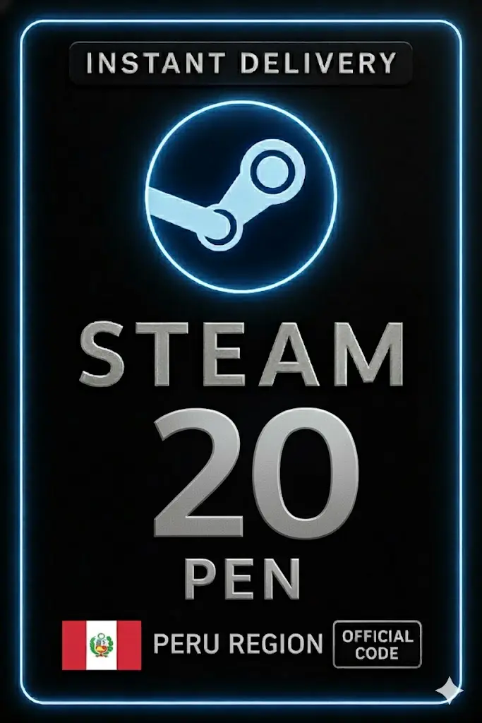Steam Wallet 20 PEN - (Peru) Steam Wallet 20 PEN - (Peru)