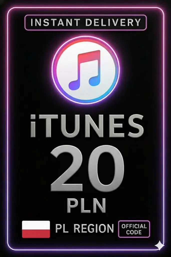 Подарочная карта iTunes 20 PLN Подарочная карта iTunes 20 PLN