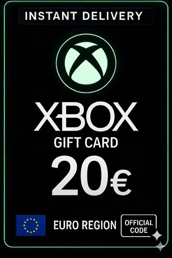 Tarjeta de regalo de Xbox Live 20 euros Wallet Tarjeta de regalo de Xbox Live 20 euros Wallet