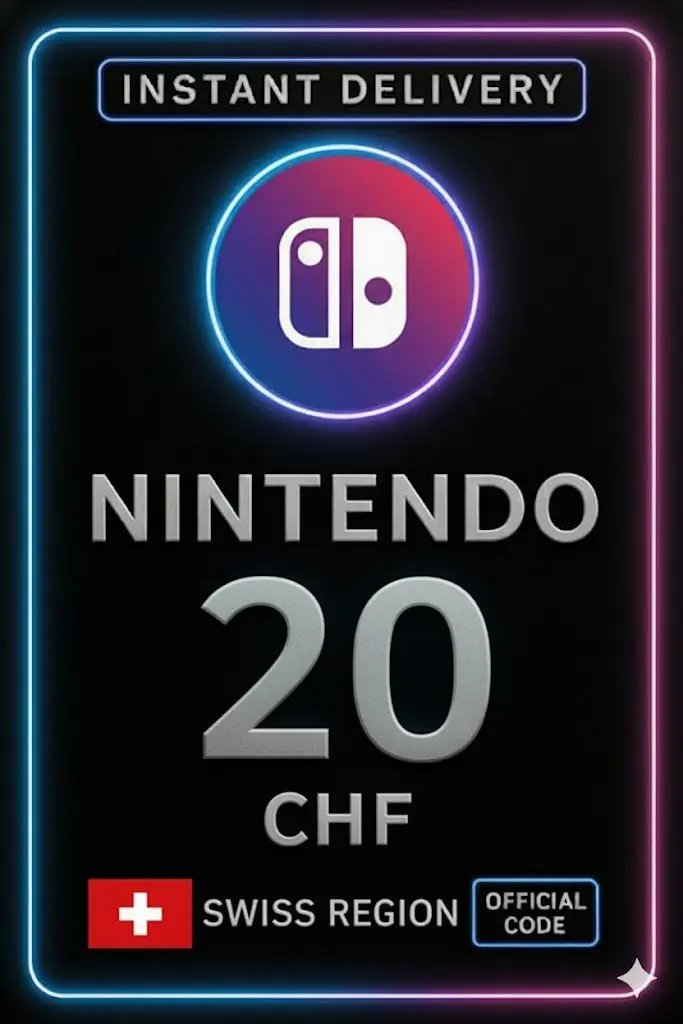 Nintendo eShop Geschenkkarte - 20 CHF Nintendo eShop Geschenkkarte - 20 CHF