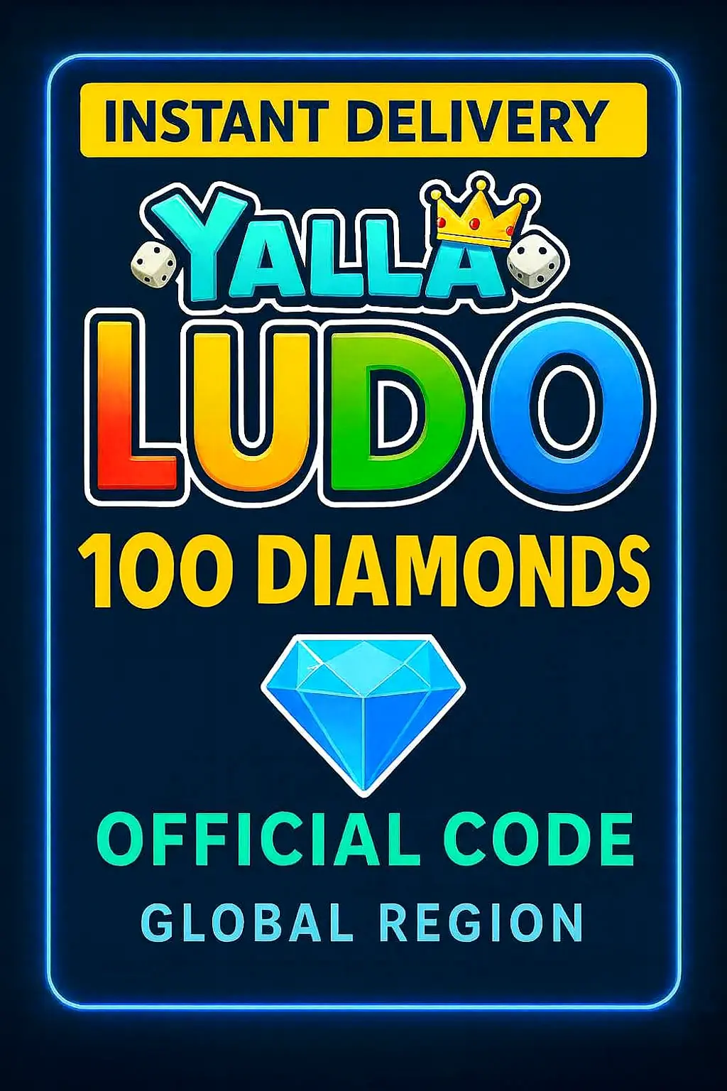 Yalla Ludo - 100 USD dimanti (INT) Yalla Ludo - 100 USD dimanti (INT)
