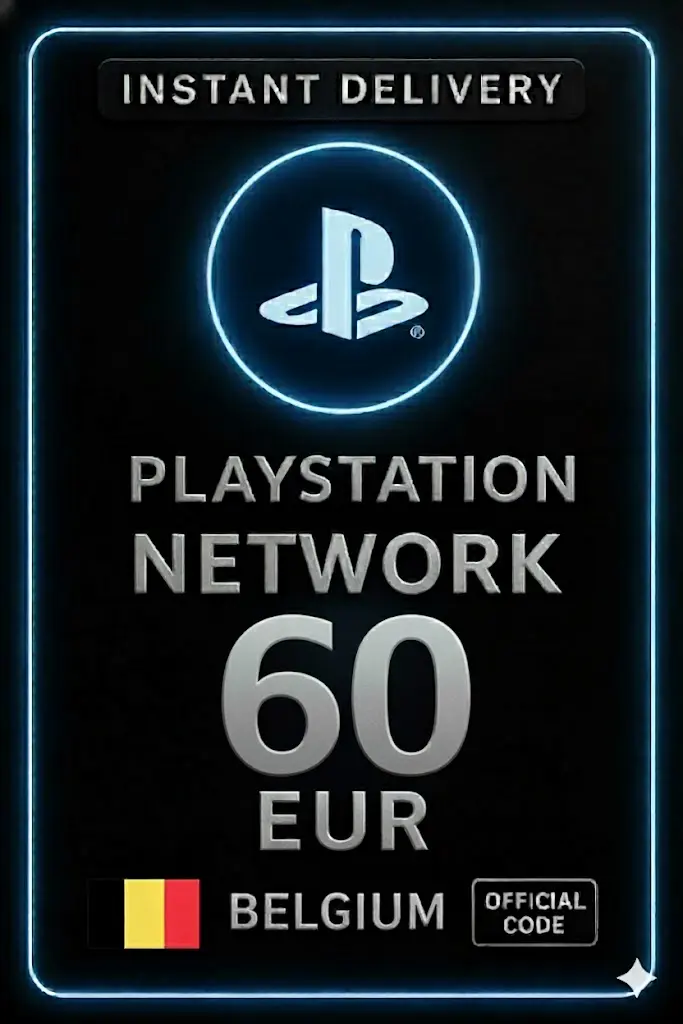 Karta podarunkowa Playstation Belgia - 60€ (BE) Karta podarunkowa Playstation Belgia - 60€ (BE)