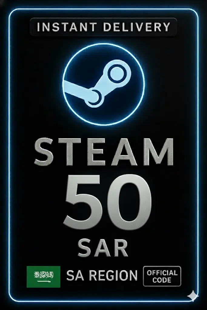 Steam Wallet Code 50 SAR (SA) Steam Wallet Code 50 SAR (SA)