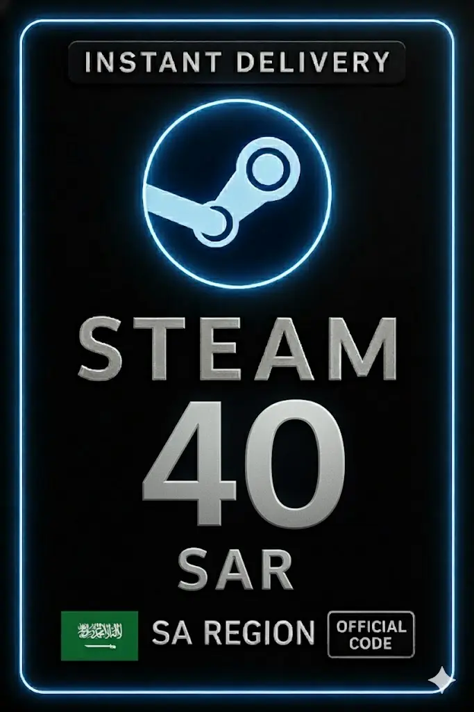 Steam Wallet Code 40 SAR (SA) Steam Wallet Code 40 SAR (SA)